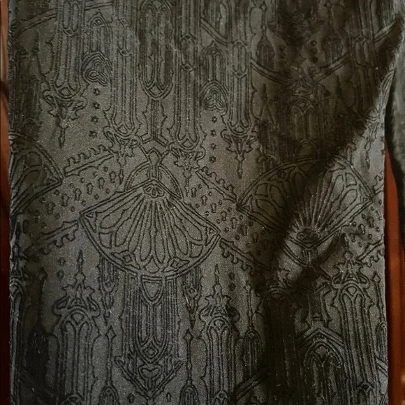 Killstar Black Embossed Fabric stretch jeans - Picture 4 of 10